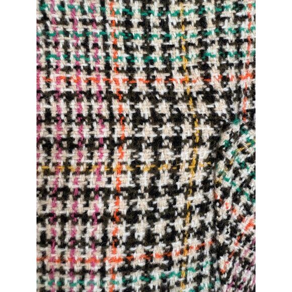 Maeve Anthropologie Preppy Academia Schoolgirl Tweed Plaid Print Mini Skirt 6 - Picture 5 of 7